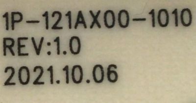 FUENTE DE PODER PARA TV VIZIO ORIGINAL / NUMERO DE PARTE 09-65CAQ090-01 / 1P-121AX00-1010 / FL026AA06195 / PANEL SD650DUZ-1 / DISPLAY JR645R3HA3L / MODELO V655M-K03 / V655M-K03 LFTVM8LY - Imagen 2